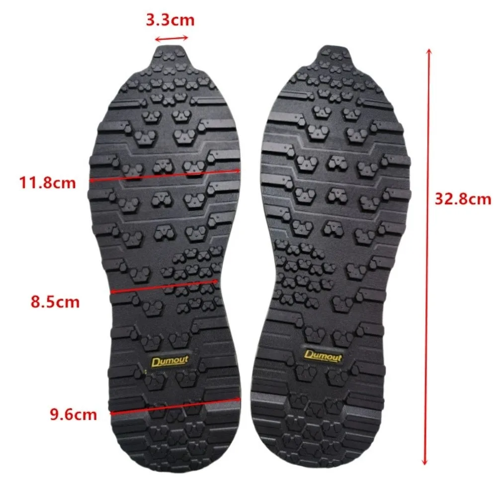 1Pair Wearable Rubber Non-Slip Shoe Stickers Wear-resistant Thick Material Anti Slip Pads Leather Compatible DIY Cuttable