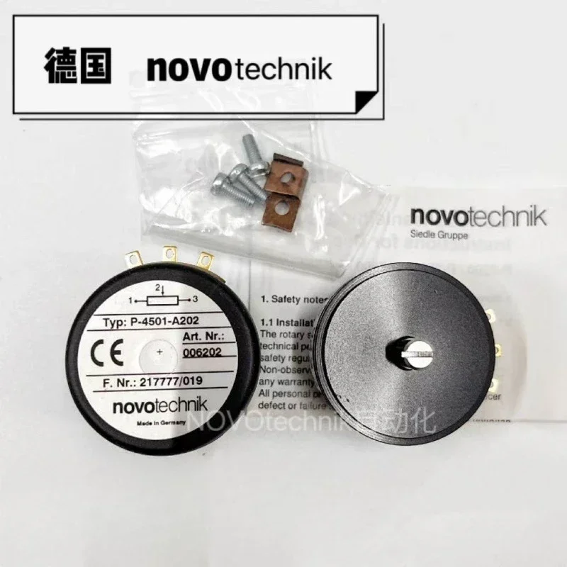 New NOVOTechnik Potentiometer P4501-A102 A202 A502 Angle Sensor P-6501-4007 1PCS