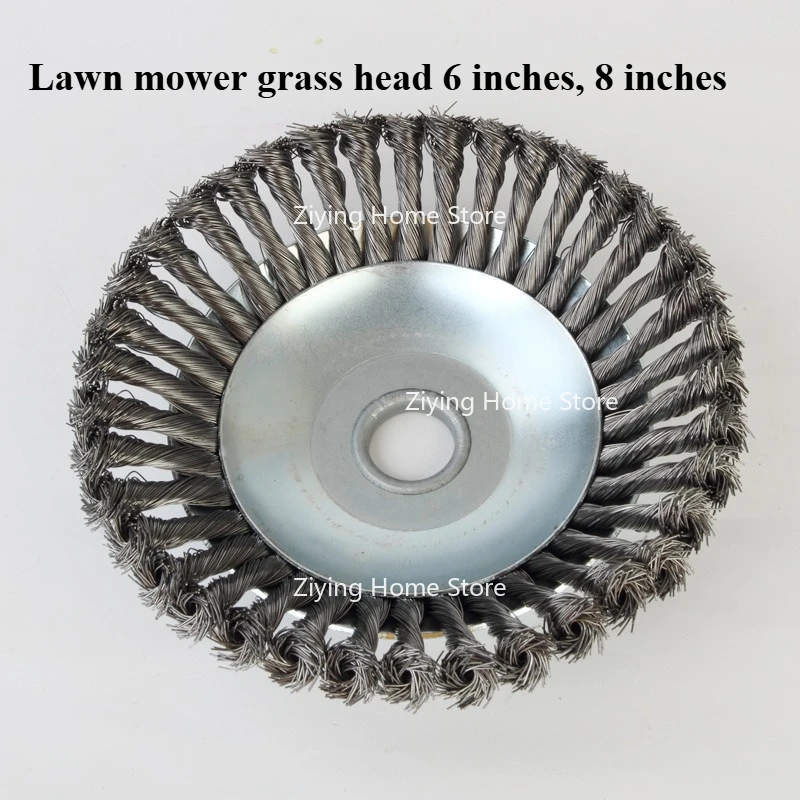 

Suitable for Lawn Mower Grass Heads of 6 Inches, 8 Inches, and Wire Driven Grass Removal Wheels