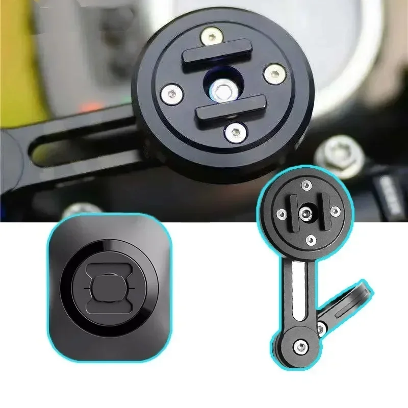 

US.EU Universal Phone Bracket Anti-vibration Support With Adapter Sticker For Moto Smartphone Holder Anti-shock Gasket Connect