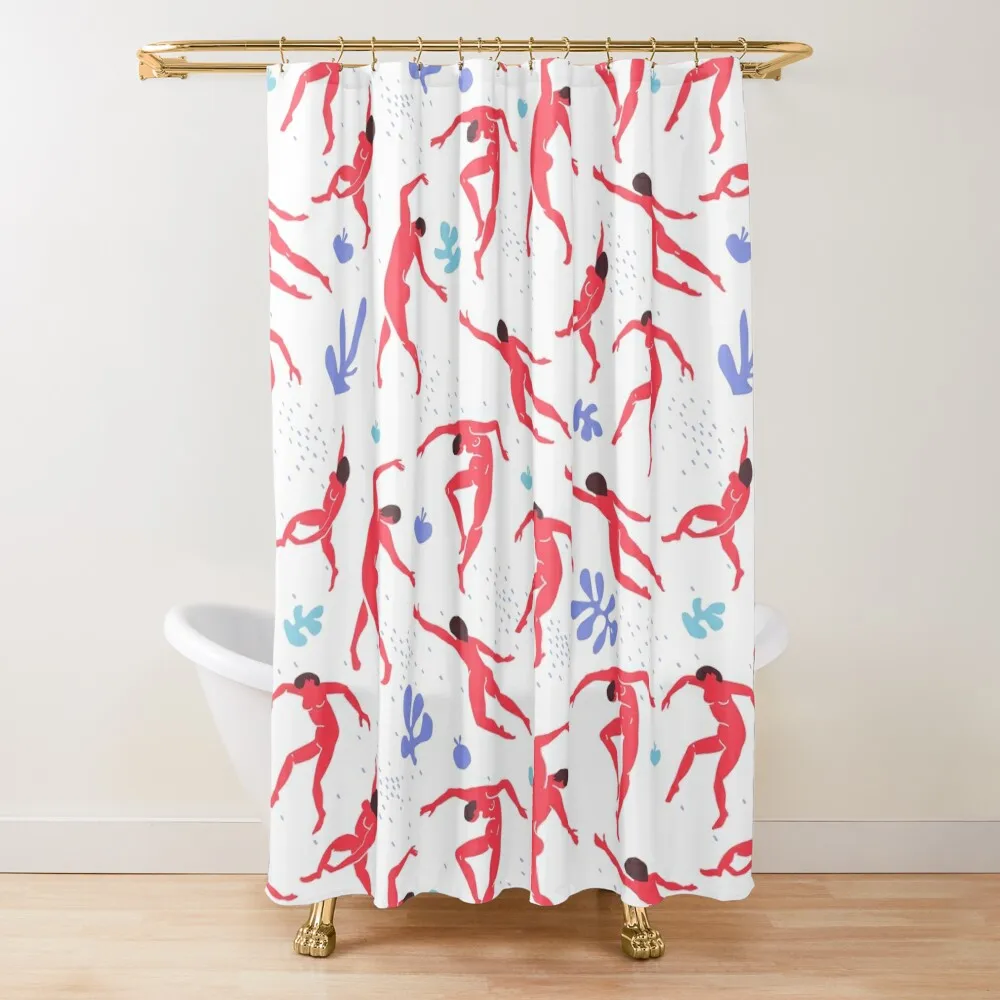 

Dance matisse pattern Shower Curtain Shower For Bathroom Set Transparent Bathroom Shower Anime Bathroom Curtain