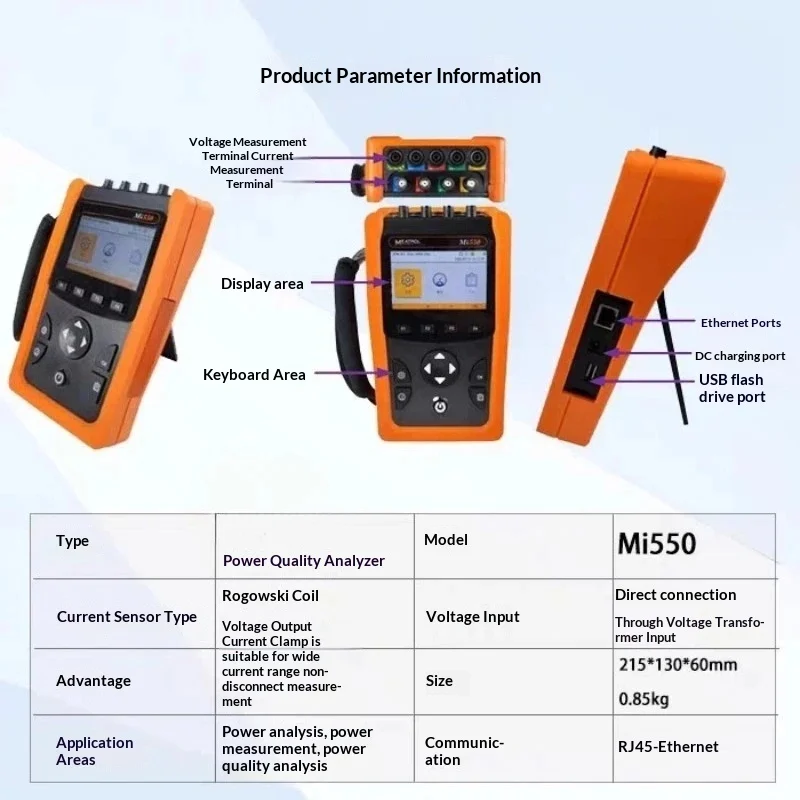 

Анализатор качества электроэнергии PLS-Mi550, 3 фазы – 32 ГБ, запись сигналов и гармоник, в наличии