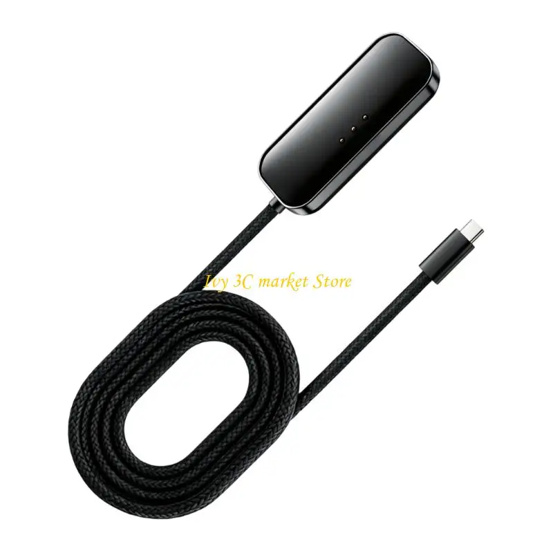 D7YC 18W Power Cable with Type C End and Textured Cord for Office Charging, for Air 4/5 10.9 11inch Tablet