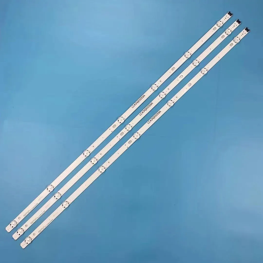 

Светодиодная лента подсветки для телевизоров 43UJ635V 43UJ675V 43UK6300PLB 43UJ651V 43UJ634V 43UJ630V 43UJ561V 43UJ655V LC43490059A LC43490058A