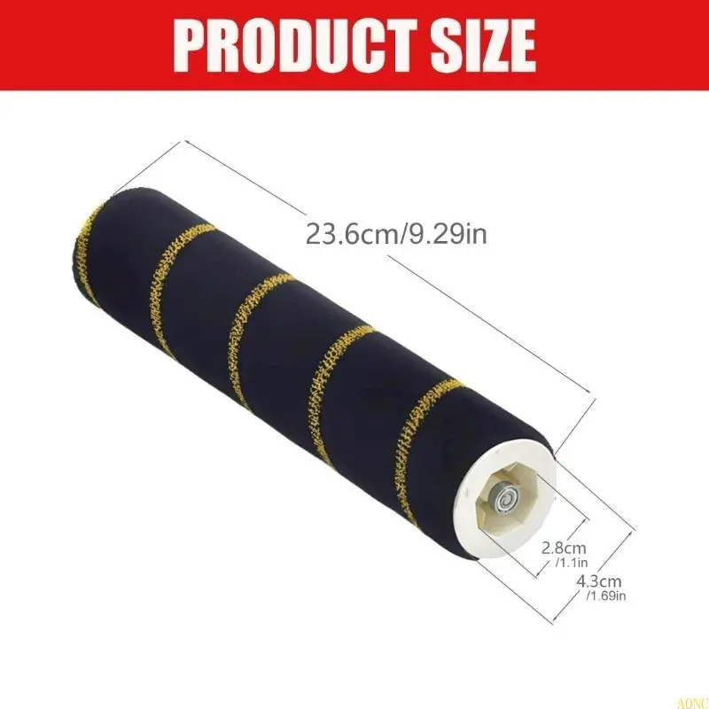 A0NC Pengganti Rol Sikat Penyedot Debu Universal Desain Anti Kebingungan Rambut Konsisten dengan Berbagai Model