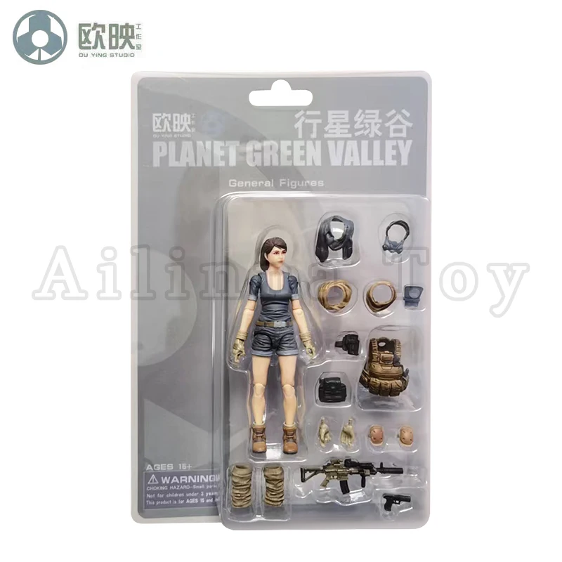 Ou Ying Studio 1/18 Planet Green Valley PGV 3,75 Zoll Actionfigur Girls War EFSA Weibliche Figuren Anime-Modell – Detail 12
