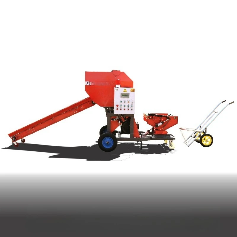 Customized Fully Automatic Round Straw Hay Alfalfa Silage Baler Machine For Export