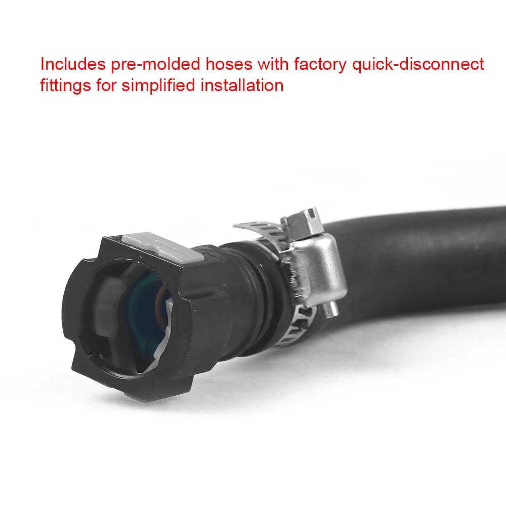 Kit Tangki Kaleng Penangkap Minyak Bingung Aluminium Sisi PCV untuk Chevrolet untuk Camaro SS 2016 + Merah Biru Perak Merah