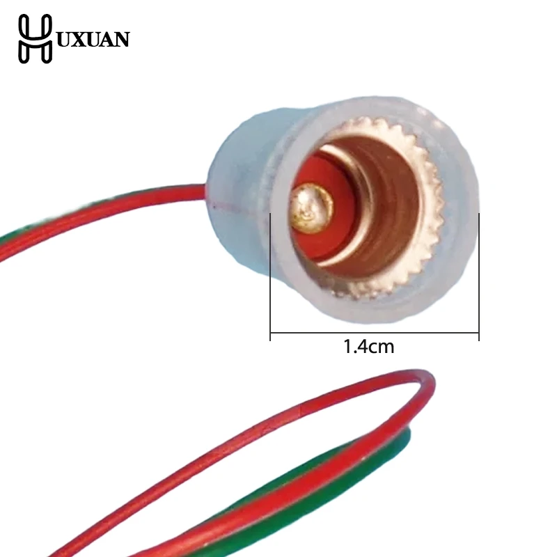 10Pcs 20 cm E10 Lamp Holder With Wire E10 Lamp Base Teaching Instrument Lampholder