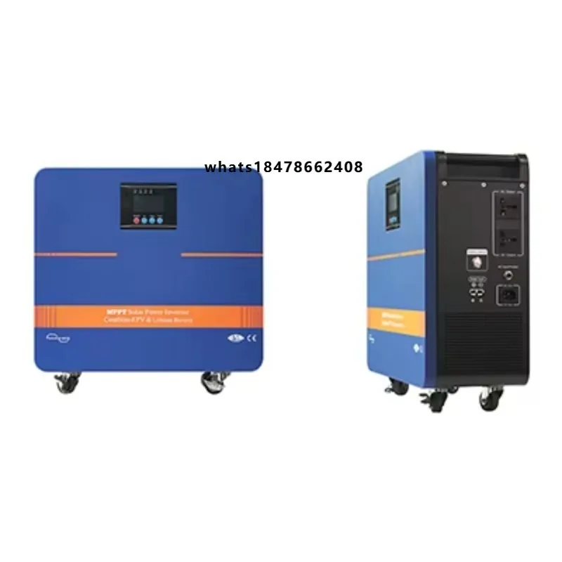 

GSL-1200W 22VAC Portable Solar Generator Off-Grid Home Energy Storage System Lithium Ion Battery Controller Pure