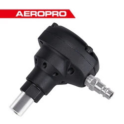 Aero pro-mini pistola pneumática, conector de metal, martelo, viga