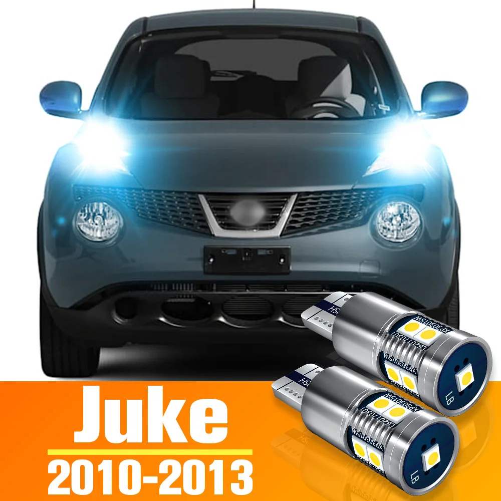 

2 шт. светодиодный парковочный фонарь для Nissan Juke F15, аксессуары, лампа 2010 2011, 2012 2013, габаритная лампа