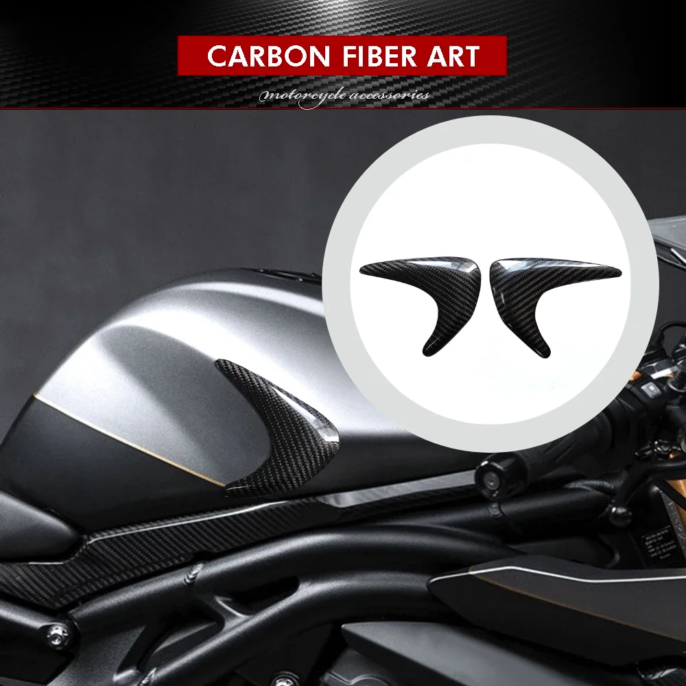 

Carbon Fibre Tank & Tail Protection Trim (2021-2025) for Triumph Speed Triple 1200 RR / RS Real