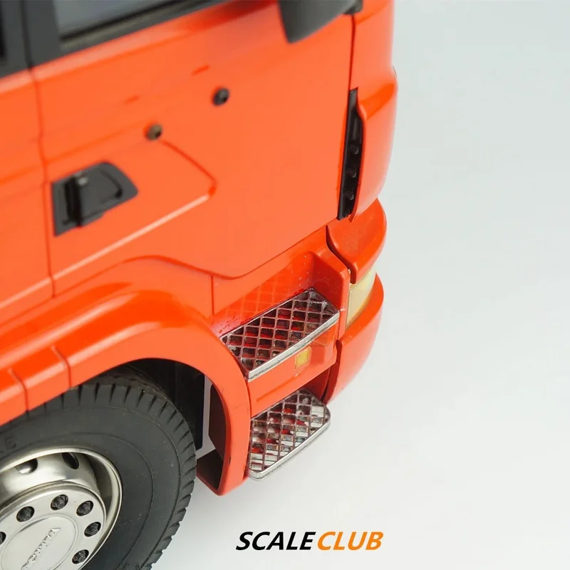 

Scaleclub 1/14 трактор яма металлические протекторы для Tamiya Scania 770S MAN Benz Volvo RC прицеп самосвал автомобиль Diy Запчасти