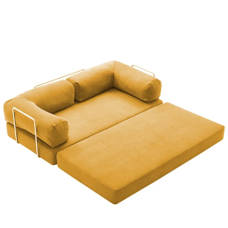 

Retro living room full dismantling and washing fabric corduroy modern, straight row sofa lazy sofa