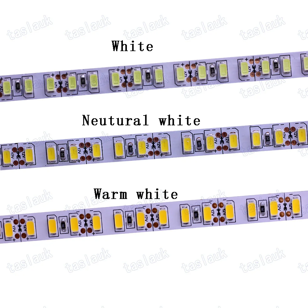 Super Bright 120leds/m SMD 5730 led strip light Flexible 4000k NW WHITE 5M 600 LED tape DC 12V non waterproof  tape lamp 5630