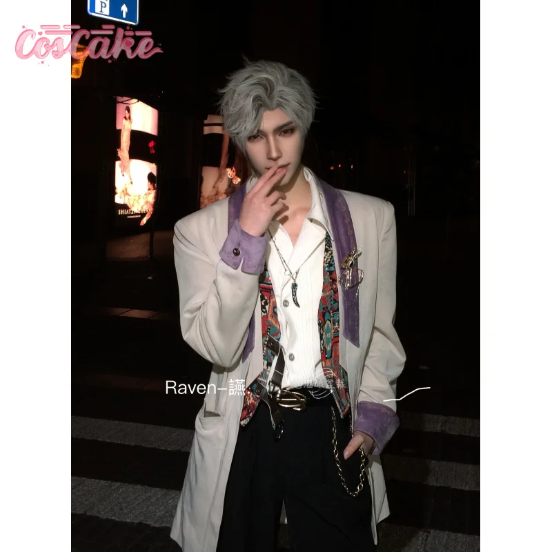 

Love and Deepspace Sylus Cosplay Costume Uniform Halloween Carnival Party Christmas Play Role Clothes Clothing