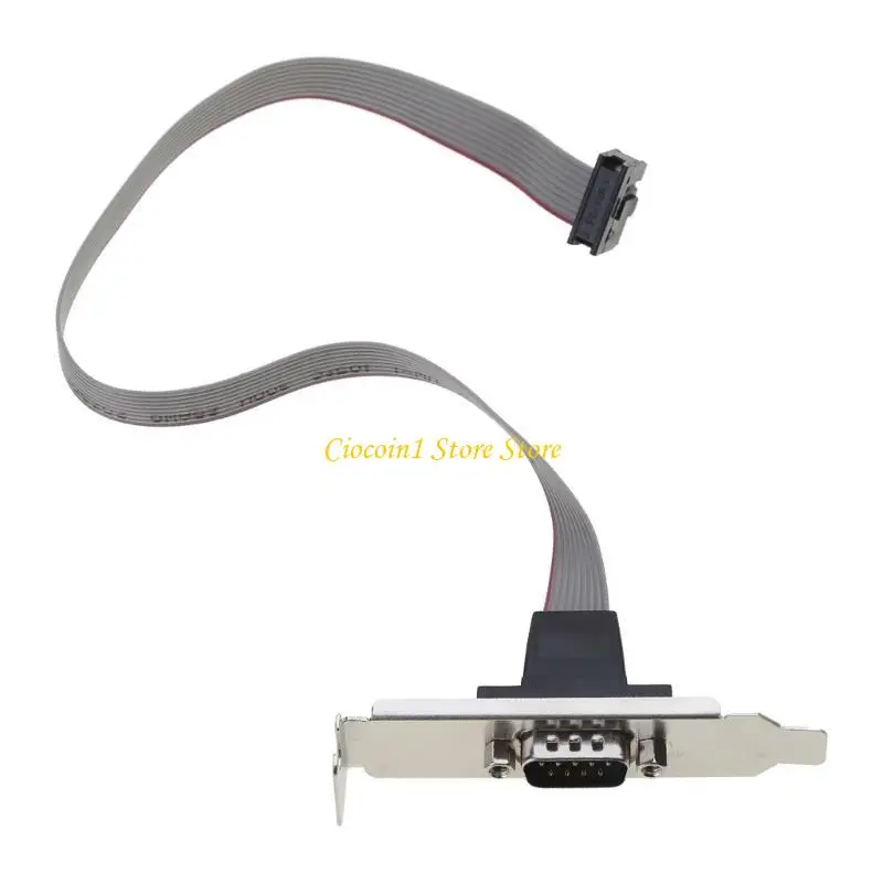A3PC Serial Port 9P DB9 to RS232 Computer Motherboard Chassis Baffle Line Expansion