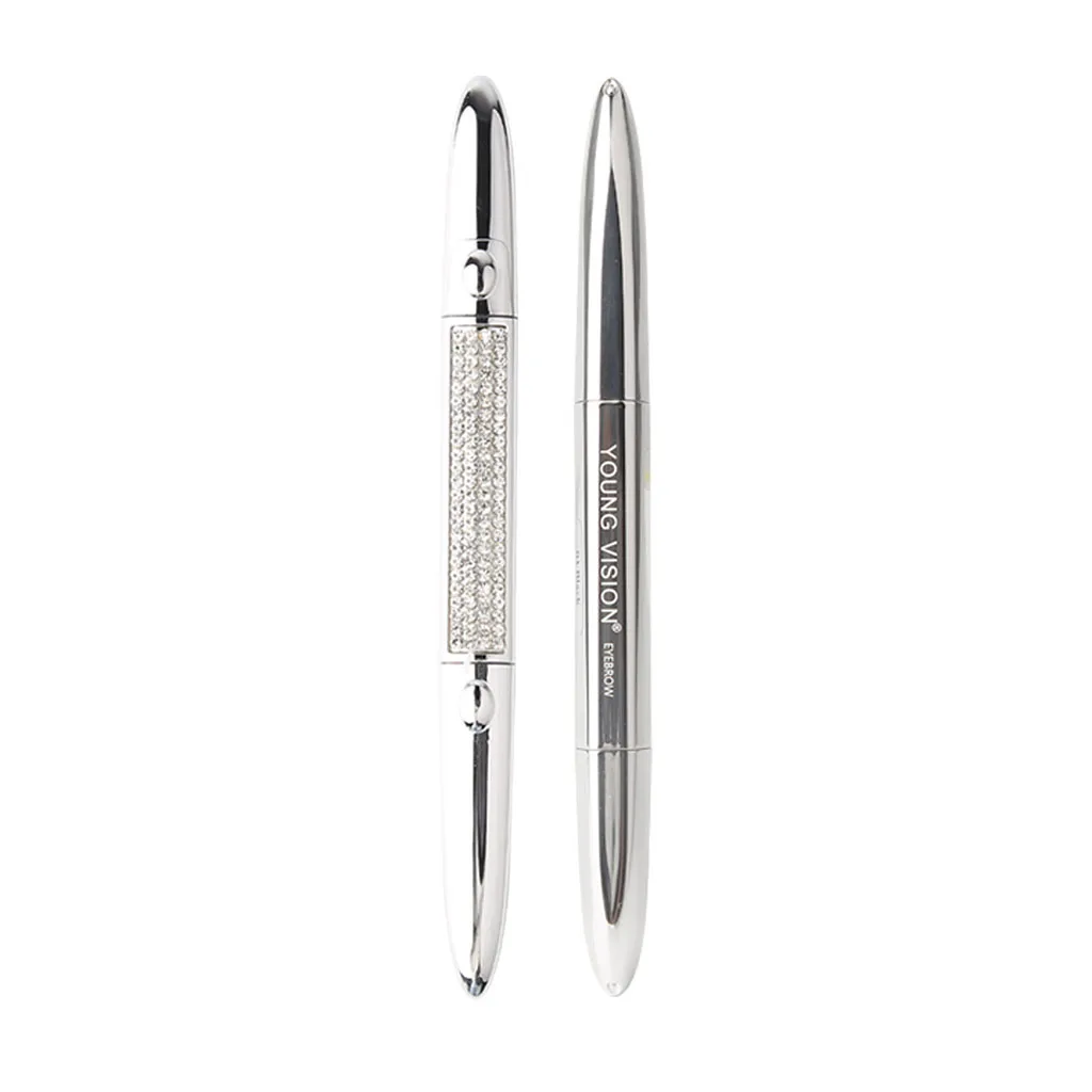 Eyebrow Pencil Double-Headed Eye Brow Pen Auto‐Rotating Waterproof Women