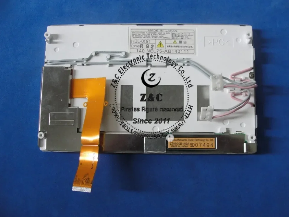 

LTA070B140A Оригинальный 7-дюймовый ЖК-дисплей класса A + для автомобильной GPS-навигации для Toshiba