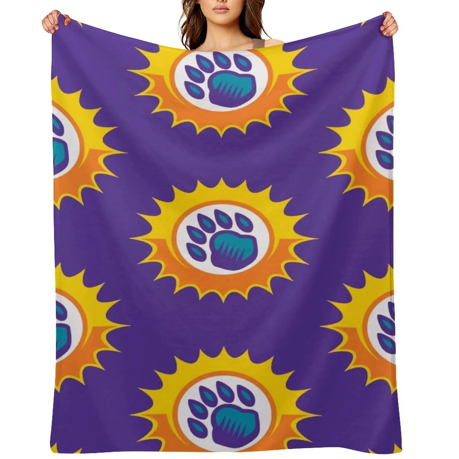 

ORLANDO SOLAR BEARS Hockey logo1 Throw Blanket blankets and throws For Decorative Sofa Decorative Beds Bed linens Blankets