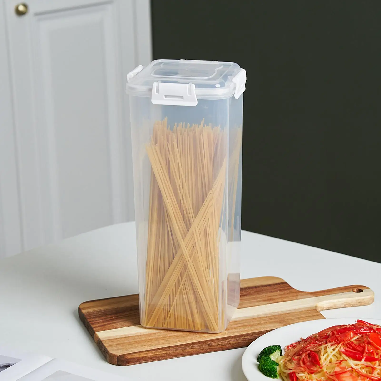 

Bread Loaf Container Clear Airtight Bread Box With Lid Sandwich Bread Holder Reusable Kitchen Organizer Transparent ﻿