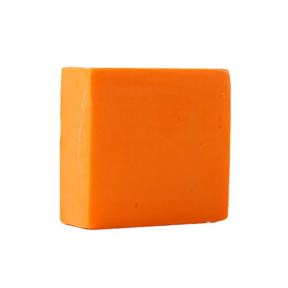 Turmeric Soap Face Cleansing Anti Acne Skin Brighten Lightening Pimples Remove Ginger Bar Spot Soap Handmade Dark Body R0E3