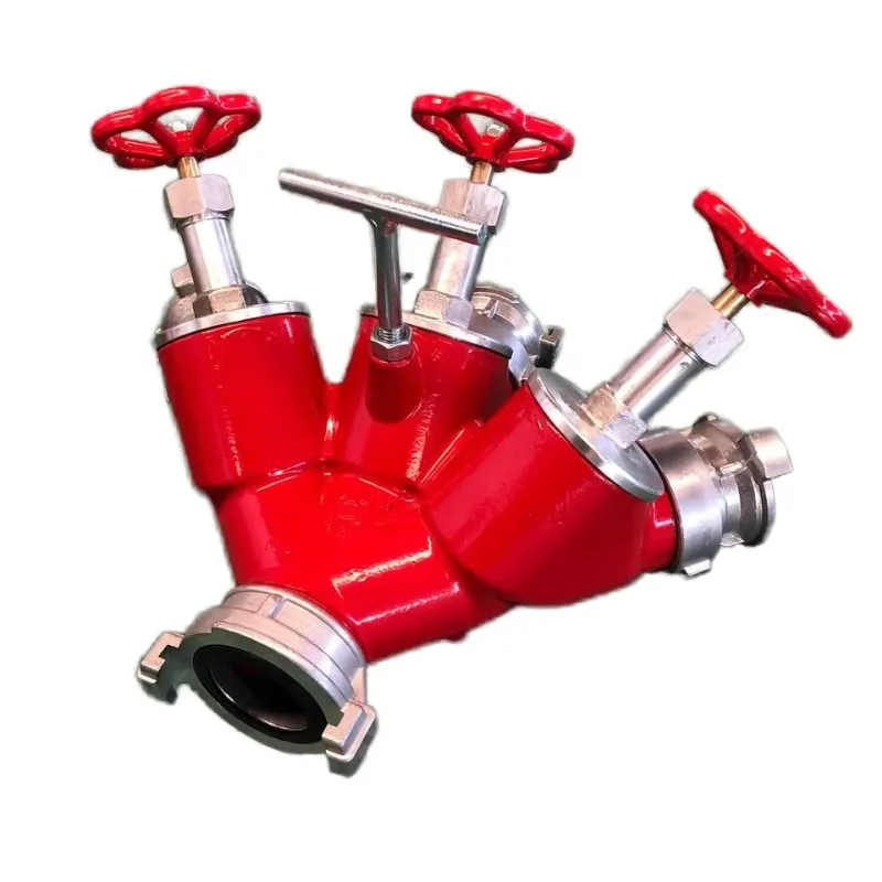 2.5MPa high pressure aluminum alloy fire diversion valve flexible thread hydrant water separator