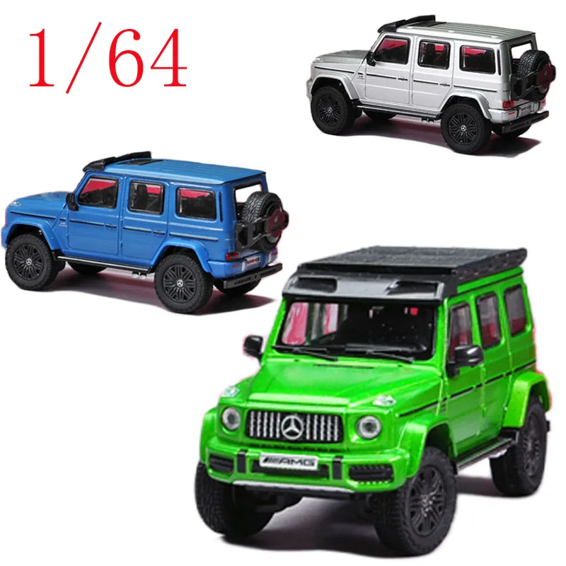 

NZG Diecast 1/64 Scale Mercedes-Benz AMG G63 4x4² 2023 "Big G" (W463) Alloy Car Model Toys for Boys Gift