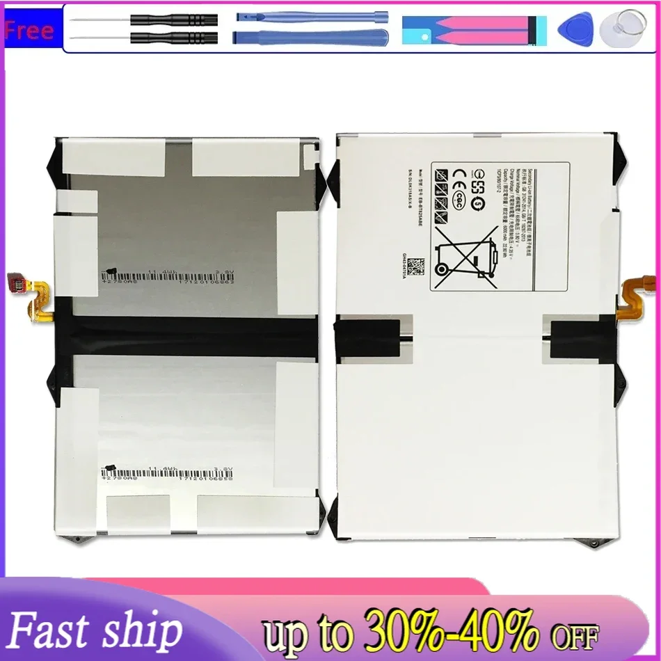 

6000Mah Battery EB-BT825ABE For Samsung Galaxy Tab S3 9.7 SM-T825C T820 T825 Tablet EB BT825ABE