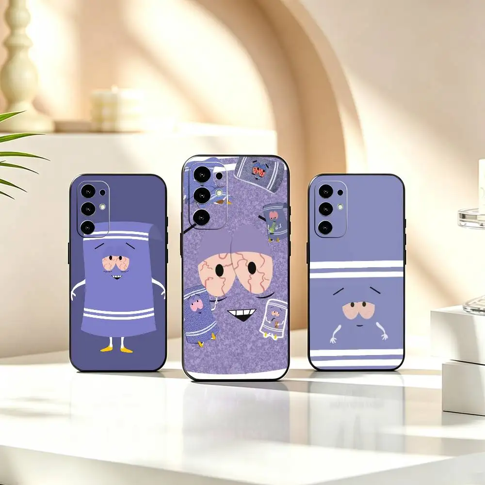 S-South Park t-Towelie   Phone Case For Samsung S26,S25,S24,S23,S22,S21,S30,Ultra,Plus,Fe,Soft Silicone Black Cover