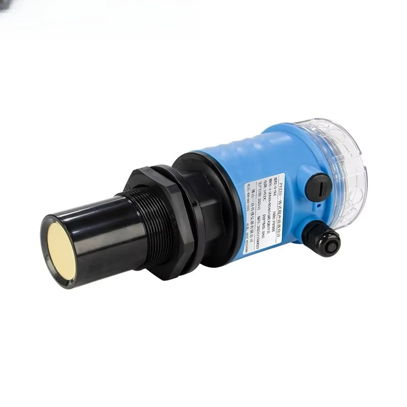 RS485 Industrial Sewage Sensor 4-20mA Relay Output Integrated Non-Contact Ultrasonic Water Level Measurement River 3-60m Range