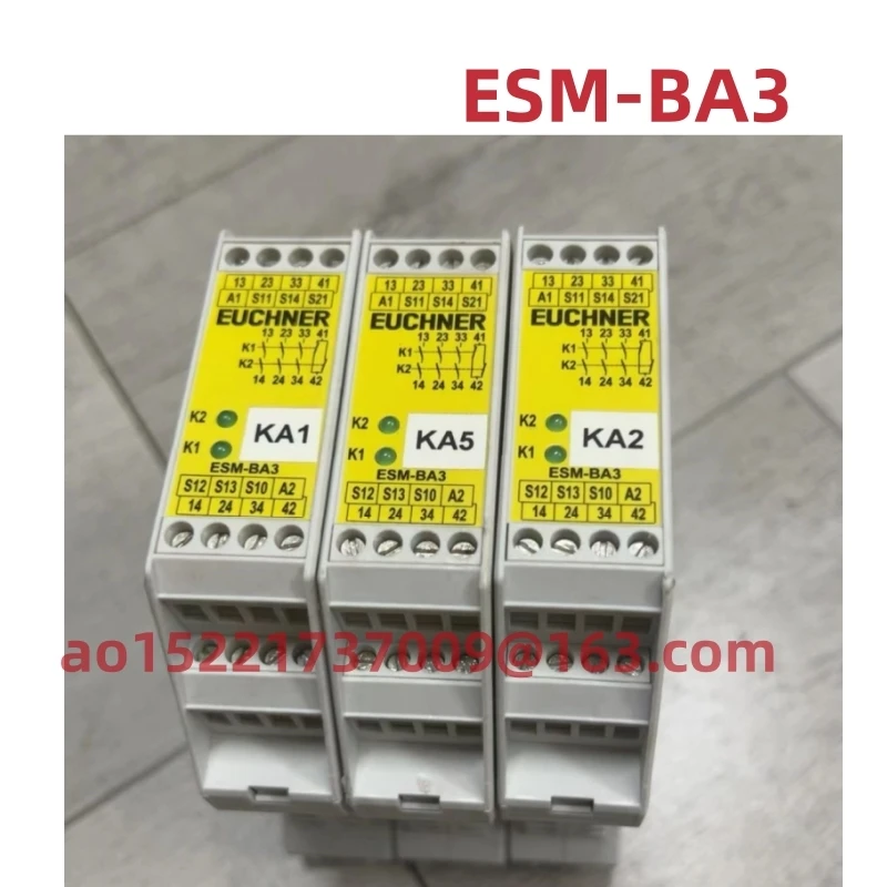 

Brand new/Second-hand 9-layer new test is 100% OK Safety relay ESM-BA3 ESM-BA301Monitor current and voltage timing switch