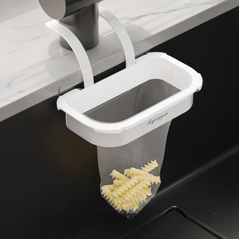

Trash Kitchen Sink Filter Residue Drainage Mesh Sieve Pool Kitchen Waste Hanging Bag Dishwasher Leftovers Filter Food Strainer