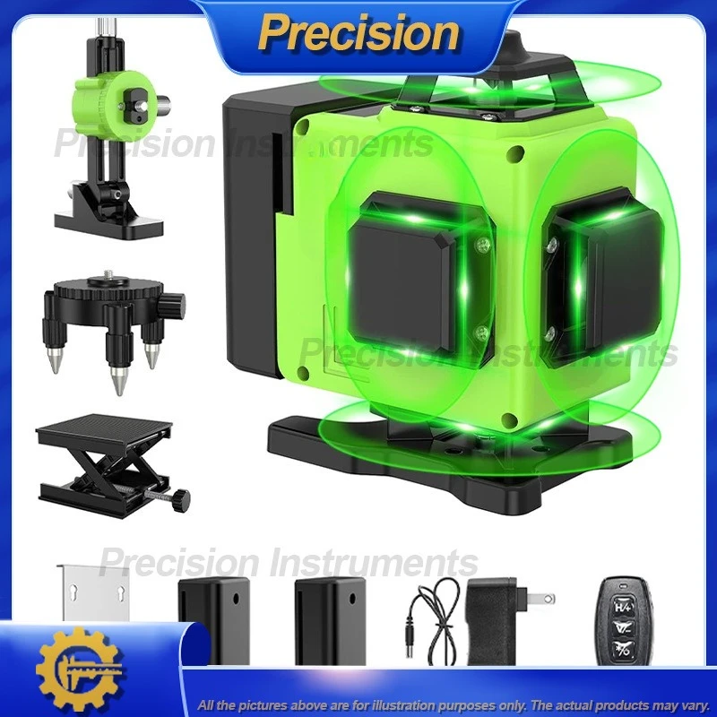 

2026 High Precision 16 Line Mini Laser Level for Outdoor Use with Auto Leveling and Strong Beam Visibility