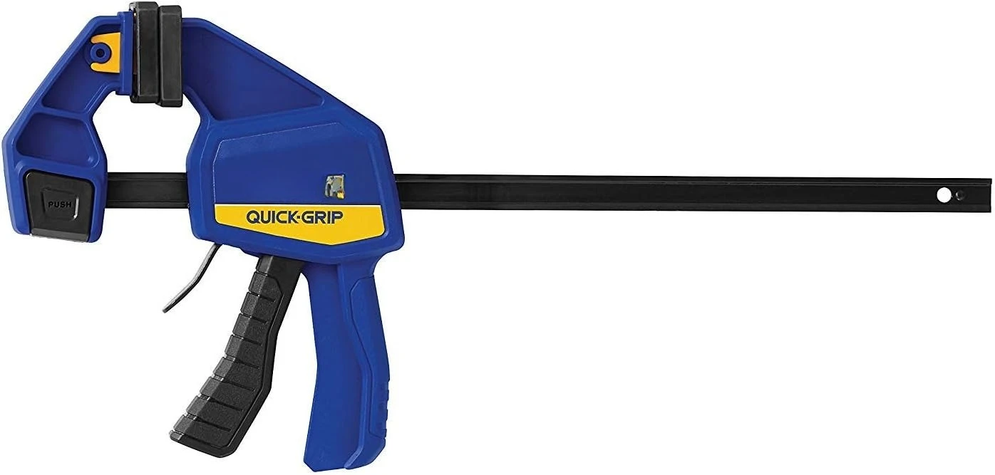 QUICK-GRIP One-Handed Bar Clamp, Medium-Duty, 12