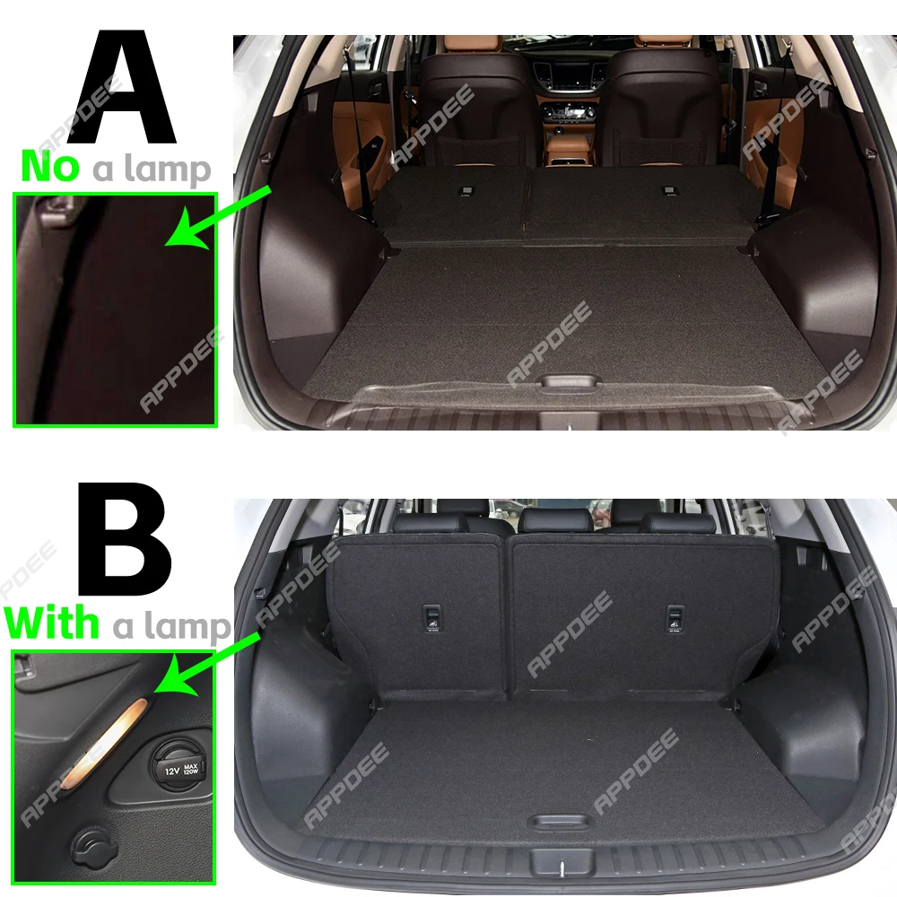APPDEE For Hyundai Tucson 2015 2016 2017 Auto Full Coverage Trunk Mat Car Protective Pad Cargo Liner Interior Accessories