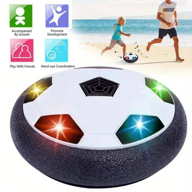 Levitação brinquedo de futebol almofada de ar flutuante espuma bola de futebol menino criança brinquedo 3 a 6 anos crianças levitar suspensão brinquedos de futebol