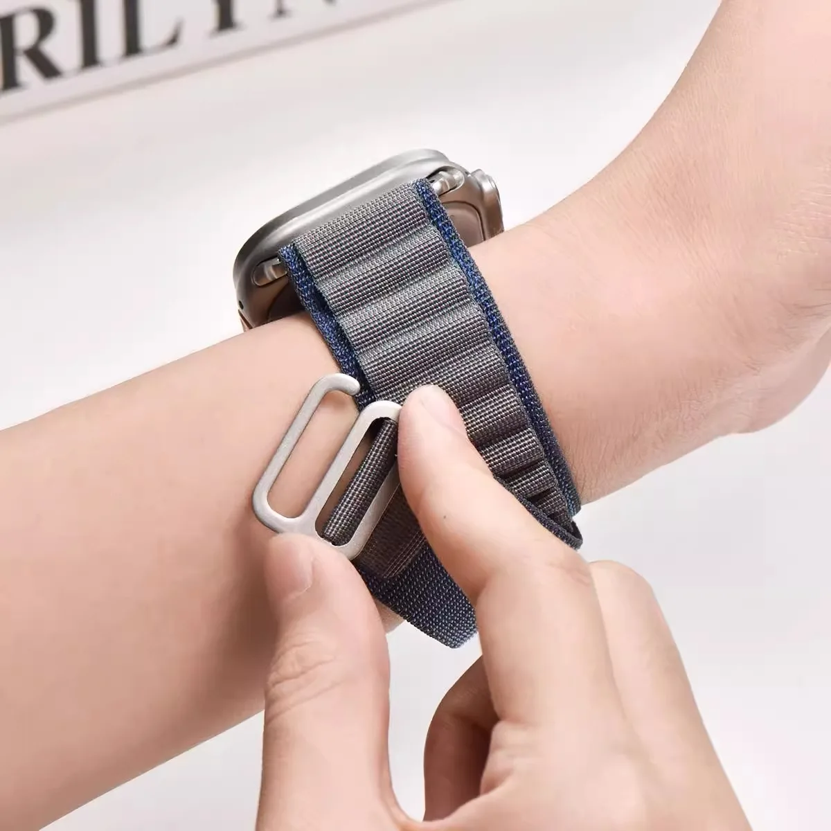 Alpine Loop strap for Apple watch Band 45mm 42mm 46mm 44mm 49mm 40mm 41mm Nylon bracelet iWatch series 10 9 8 7 6 5 4 SE Ultra 2