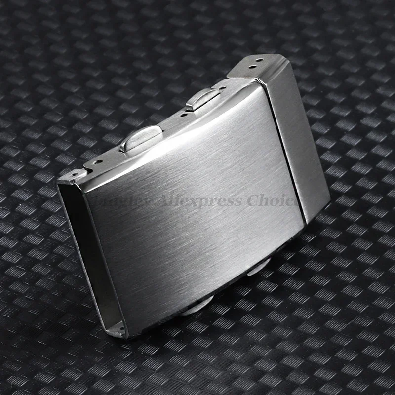 고급 스테인리스 스틸 시계 걸쇠, 조정 가능한 접이식 버클, 고급 금속 걸쇠, 시계 수리 액세서리, 18mm, 20mm, 22mm, 316L