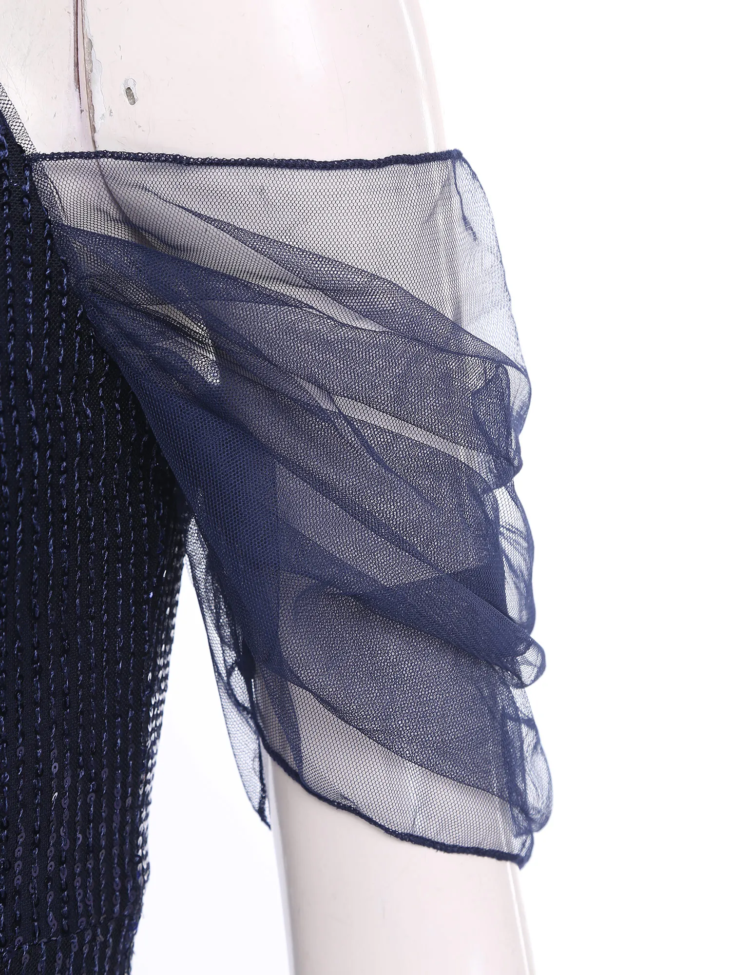 Abiti da festa con paillettes scintillanti da donna Abito aderente con scollo a cuore con spalle scoperte per cocktail Abito da sera da sposa Abiti maxi