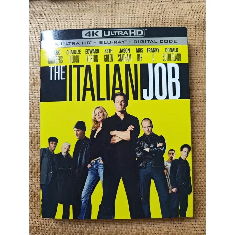 Genuine 4K Blu-ray Disc Italian Task American Version English Characters Brand New Unopened Idle Transfer