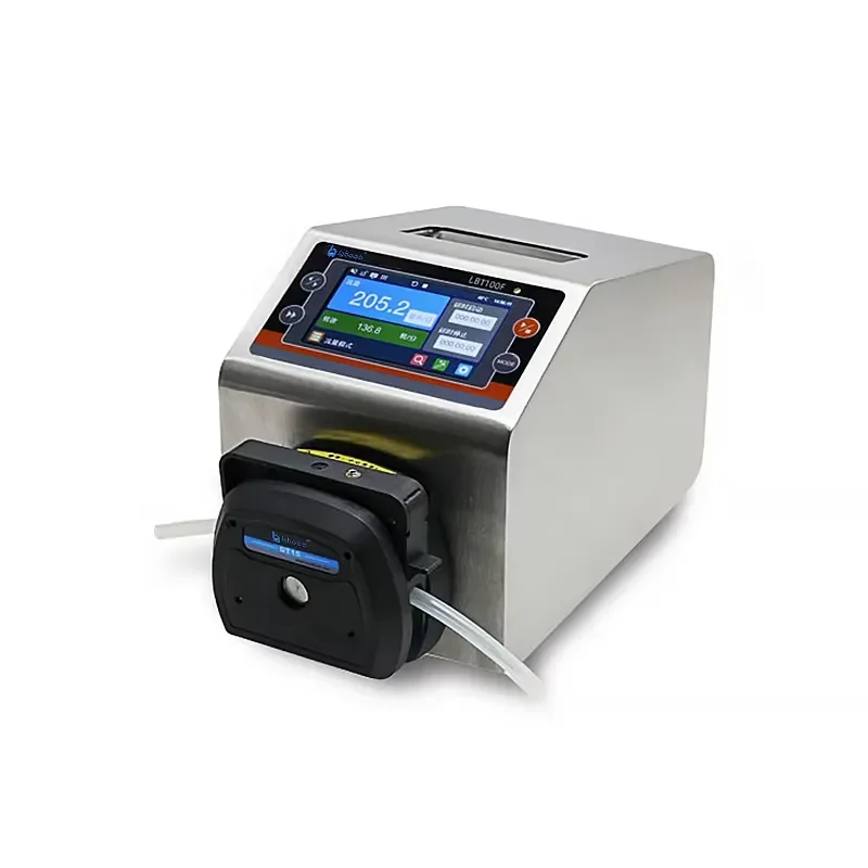 For LBT100F Intelligent High Speed High Accuracy IP31 Dispensing Peristaltic Pump 1 Year Warranty Flow 0.0001 to 720ml per