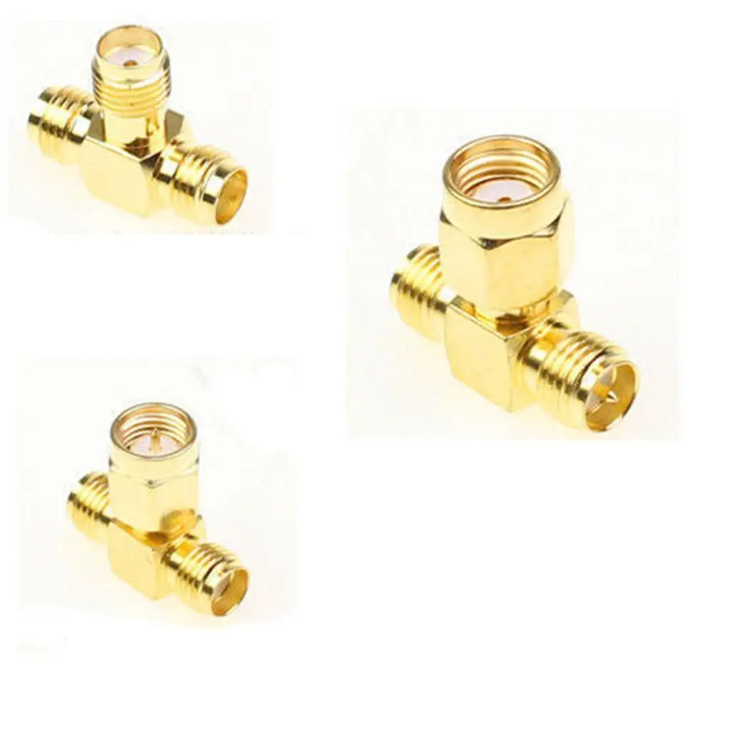 SMA Connector Adapter Coax 18 Piece Converter Kit RF Coaxial Male Female for Home Electronics