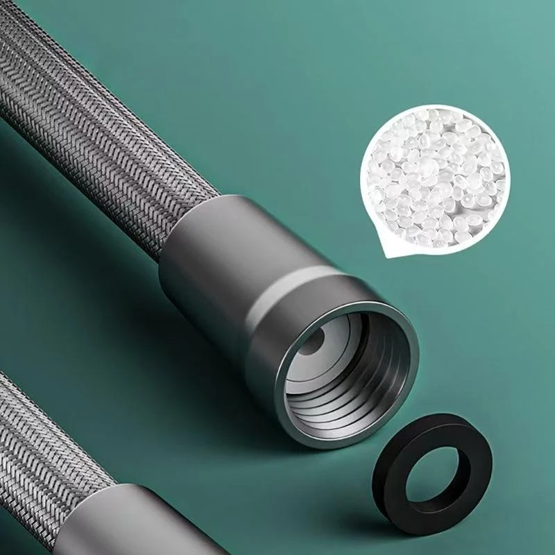 

Shower Hose Long Flexible Hoses Replacement Nylon Shower Hose 1.5m Shower Hose Flexible for Bathroom Handheld Showers