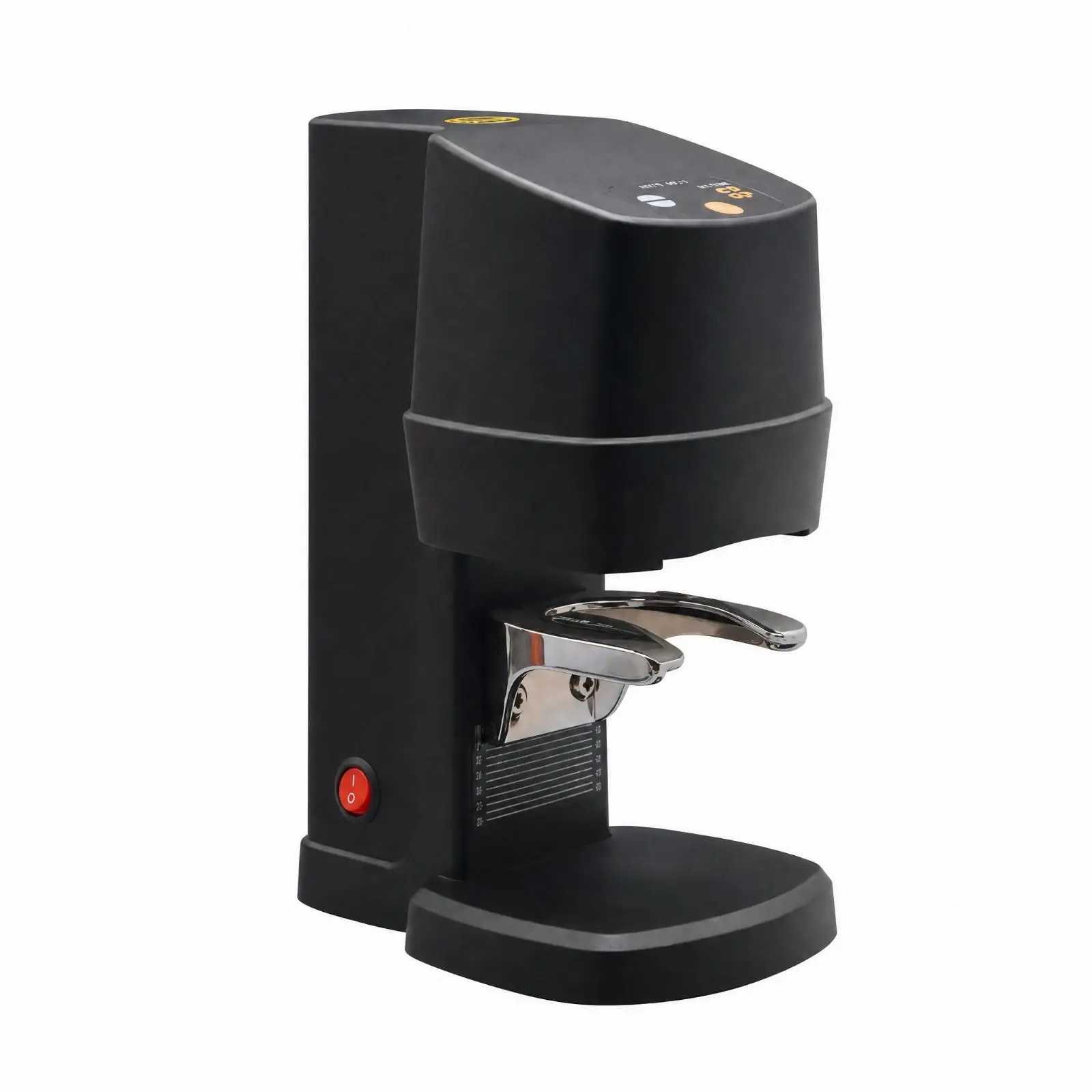 Electric Espresso Coffee Tamper Automatic 58mm Portafilter Press Stainless Steel Tool with Touchscreen Control Adjustable Cycle