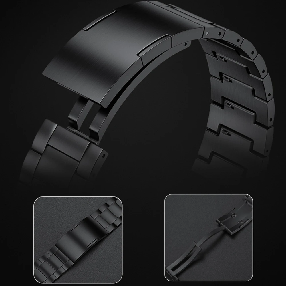 Titanarmband für Samsung Galaxy Watch Ultra 2025 47 mm Armband für Galaxy Watch 8 44 mm 40 mm/8 Classic 46 mm Schnellverschlussarmband