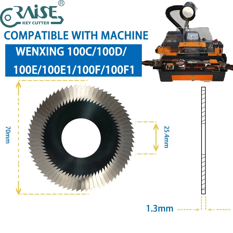 Carboneto rosto fresa 0020a c. c. para máquinas de corte chave wenxing 100d.100e.100e1.100f.100f1 duro metal lado fresa