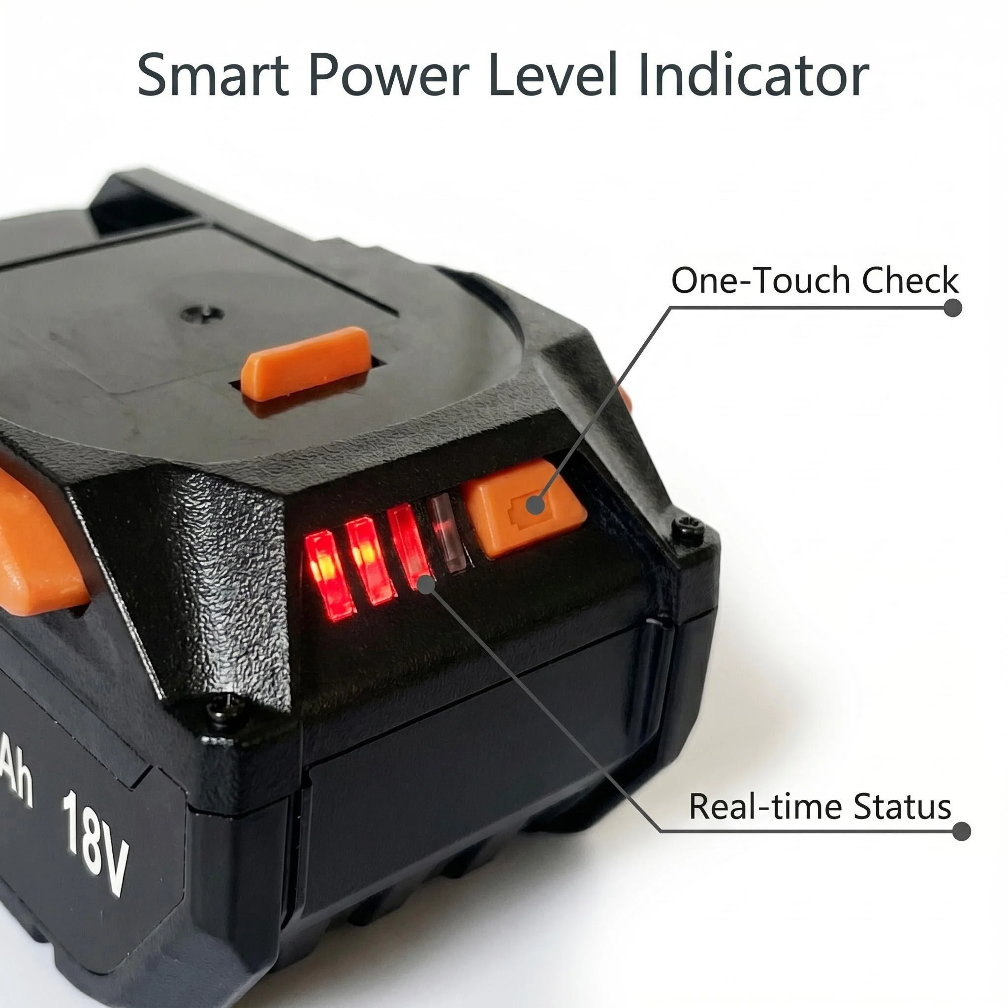 Replacement 18V 8000mAh Li-ion Battery For AEG Ritchie RIDGID High Capacity Cordless Power Tool Battery
