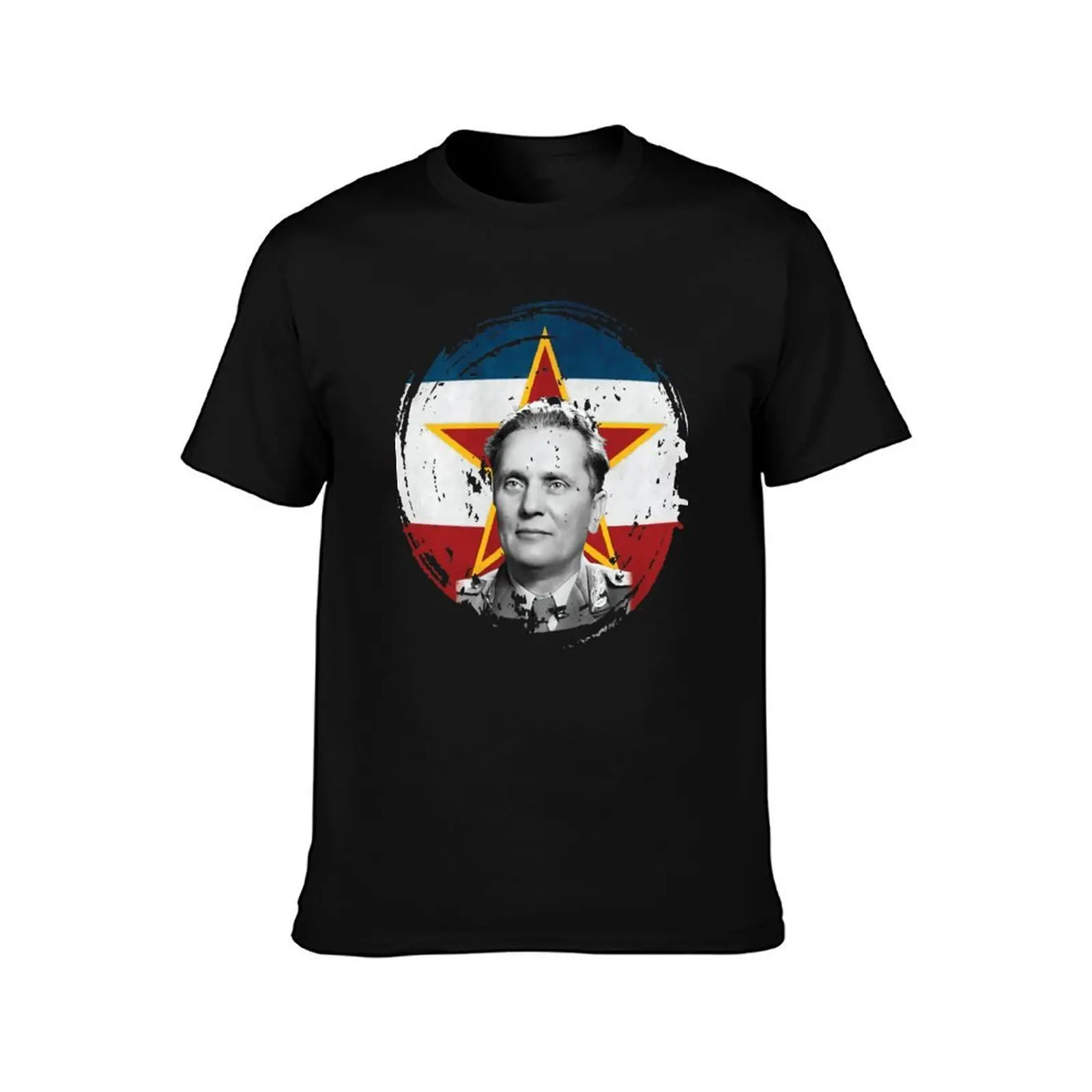 Josip Broz Tito Yugoslavias president for life T-Shirt Soft Basic Cotton Short Sleeve Tee T-Shirt